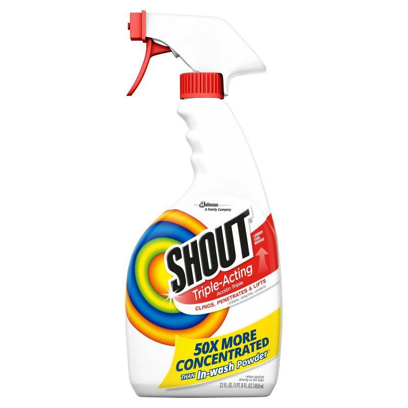 Shout Triple-Acting Stain Remover Spray - 22 fl oz