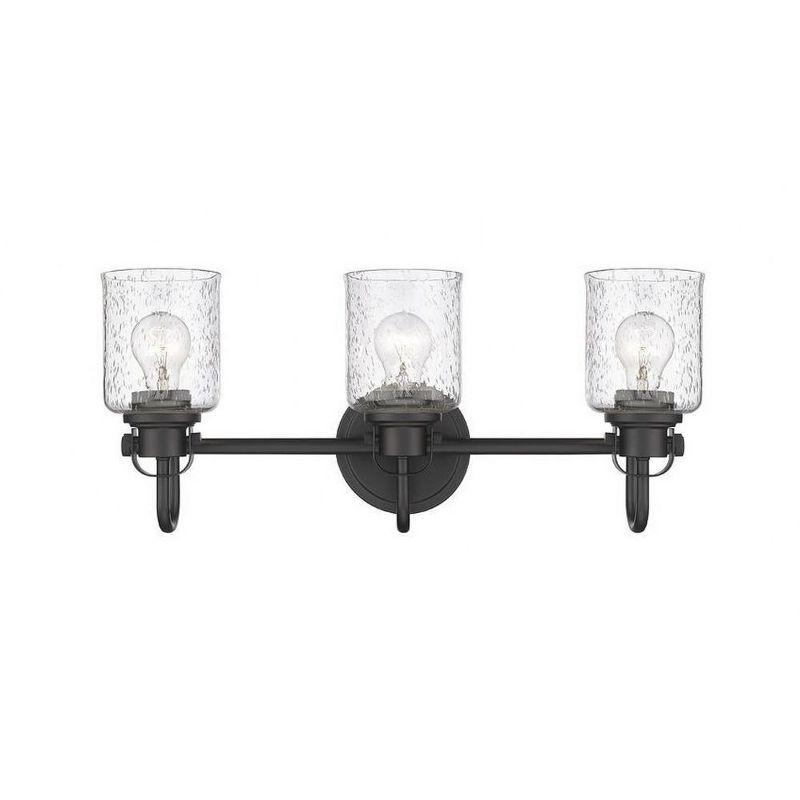 Z-Lite Kinsley 3 - Light Vanity in  Matte Black