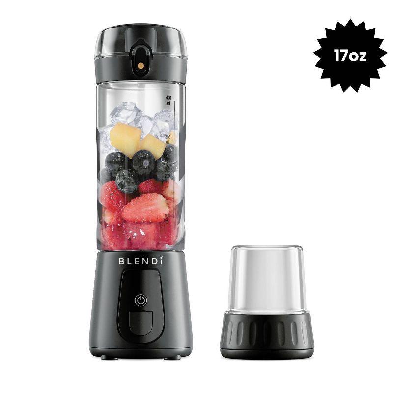 Blendi Pro Black Cordless Portable Blender with Variable Speed