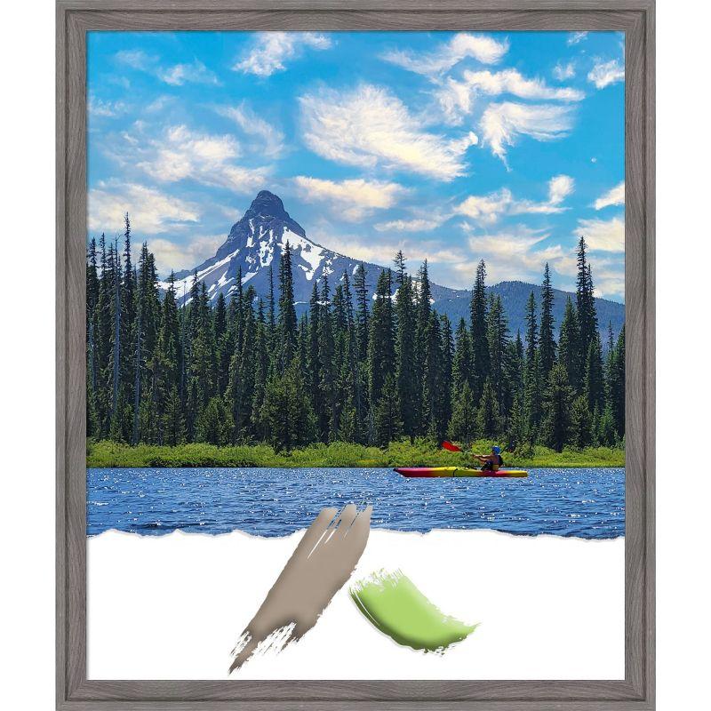 Amanti Art Florence Grey Picture Frame Opening Size 20x24 in.