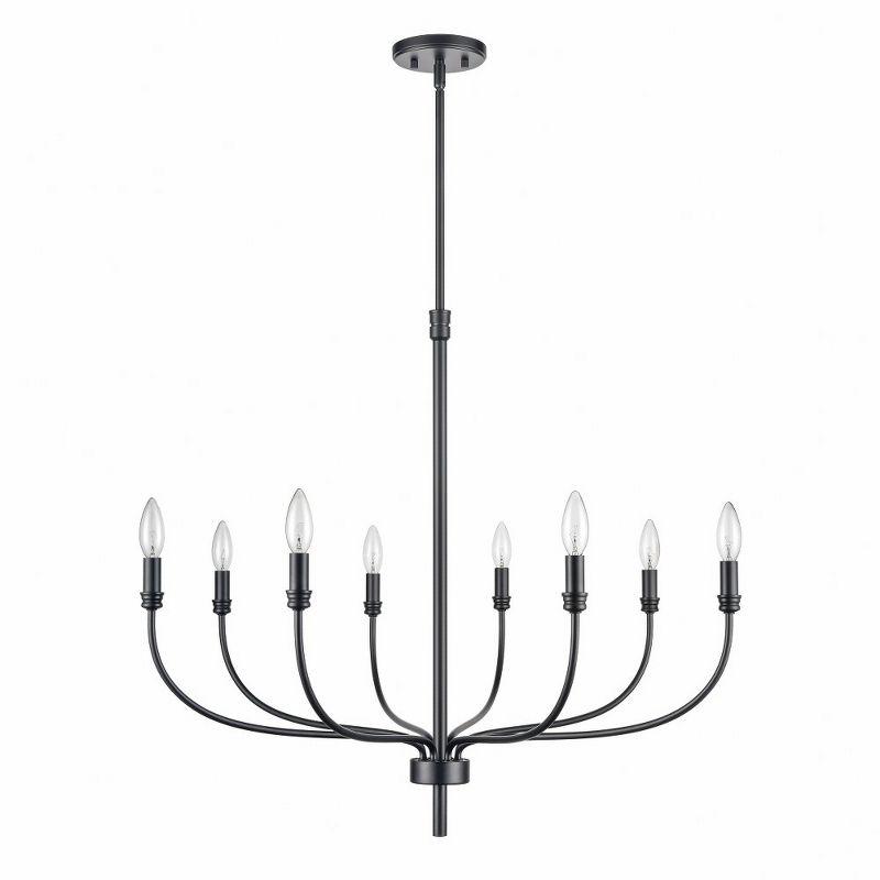 Elk Home Newland 8 - Light Chandelier in  Matte Black