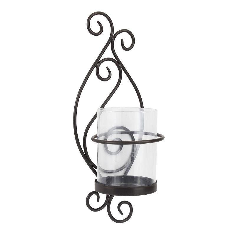 Wall Sconce Pillar Candle Holder - Stonebriar Collection