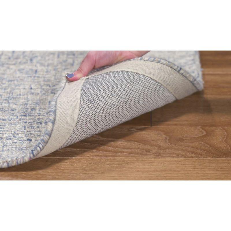 Abstract ABT471 Handmade Indoor Accent Rug - Ivory/Blue - 3'x5' - Safavieh