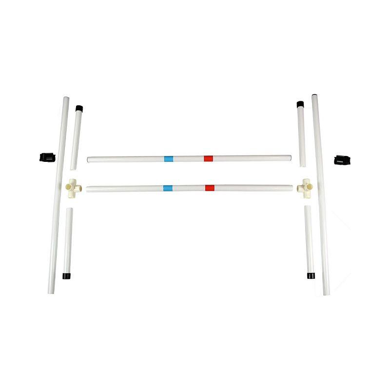 Midlee Dog Agility Bar Jumps- Set of 4 Jumps