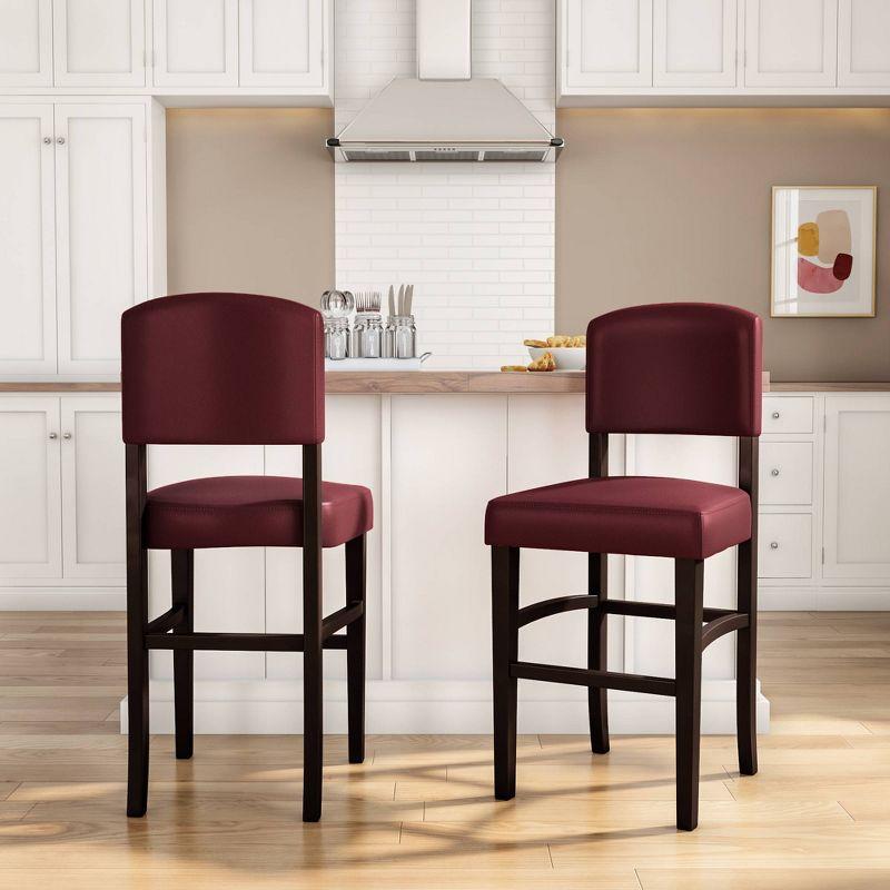 24" Monaco Counter Height Barstool - Linon