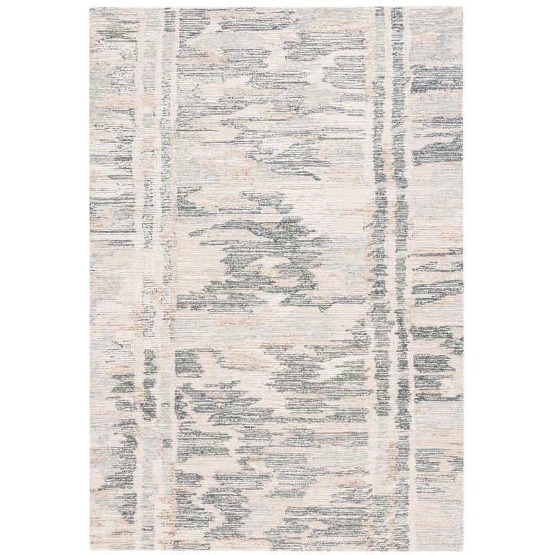 Ebony EBN902 Hand Tufted Indoor Accent Rug - Grey/Ivory - 3'x5' - Safavieh