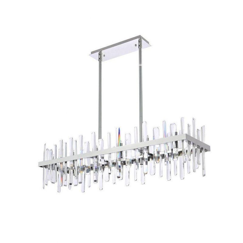 Elegant Lighting Serena 24 - Light Chandelier in  Chrome