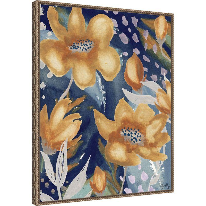 Amanti Art Femme Floral II by Elizabeth Medley Framed Canvas Wall Art