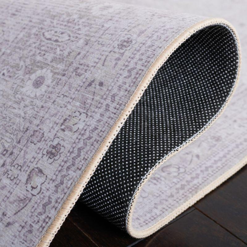 Tucson Vintage Persian TSN199 Power Loomed Machine Washable Skid-Resistant Indoor Area Rug - Beige/Beige - 5'x8' - Safavieh