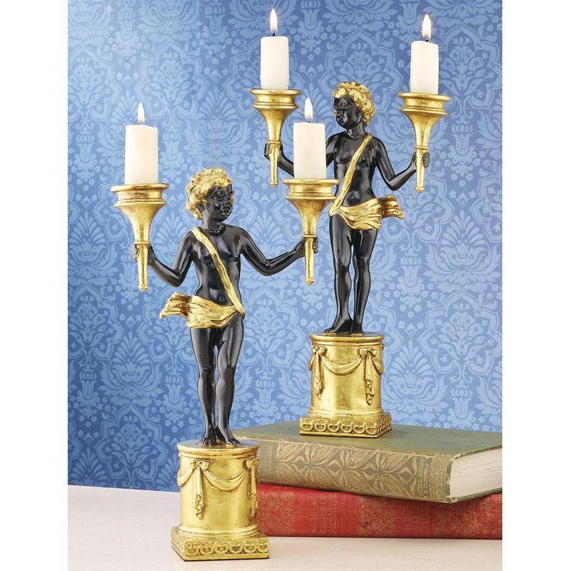 11'' H Plastic / Acrylic Tabletop Candlestick