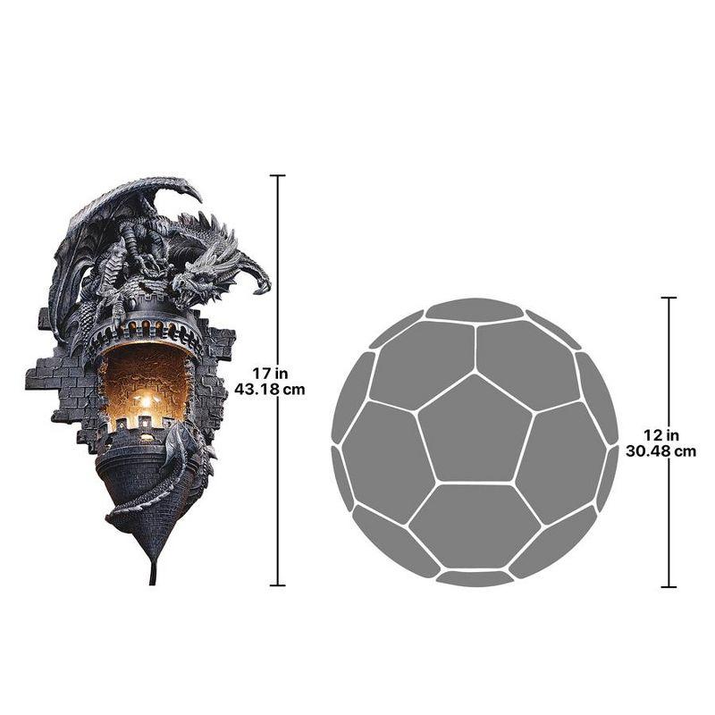 Dragon's Castle Lair Wall Sconce