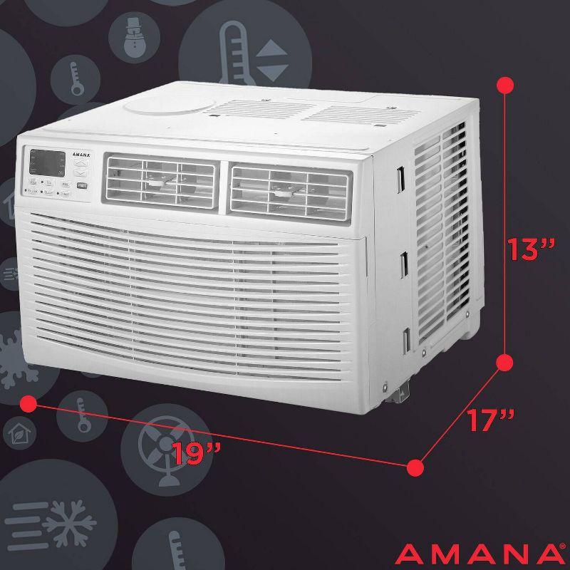 Amana 8000 BTU Energy Star Window Air Conditioner for 350 Square Feet with Remote Included