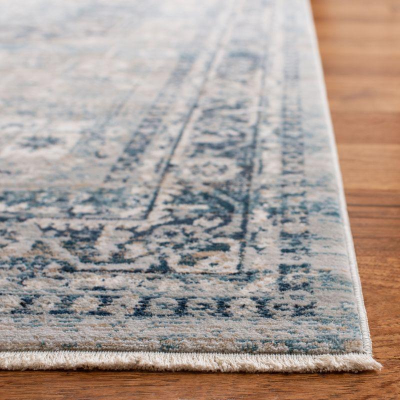 Victoria VIC933 Power Loomed Area Rug - Blue/Grey - 8'x10' - Safavieh.