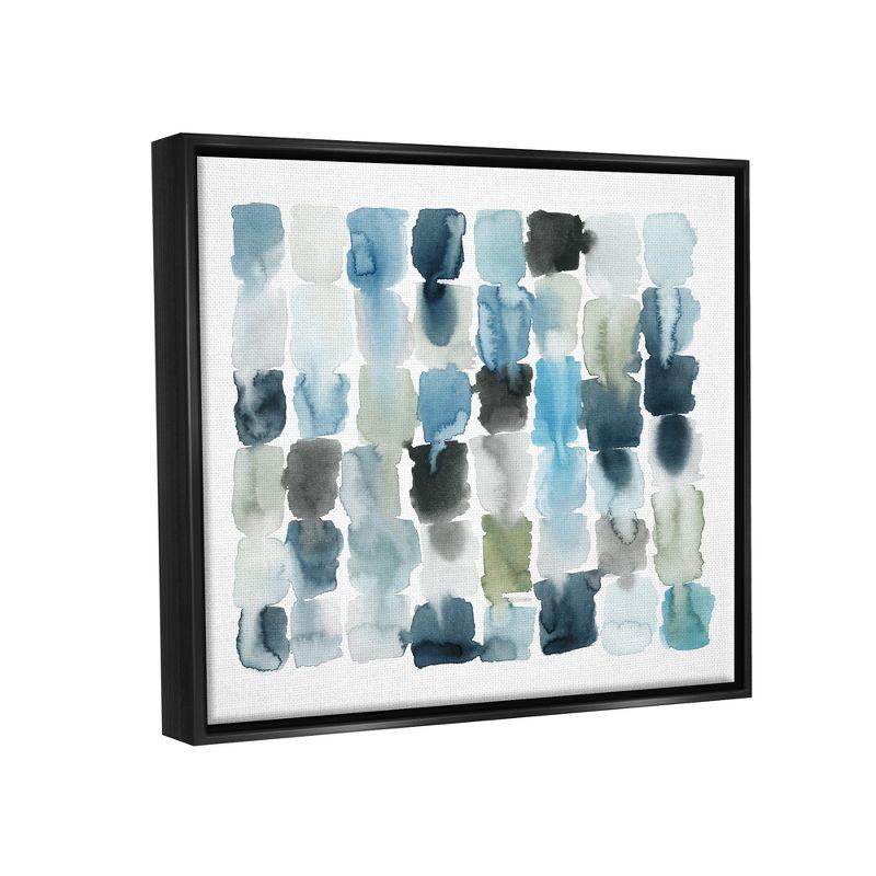 Stupell Industries Ocean Inspired Abstract Tiles Blue Green Watercolor