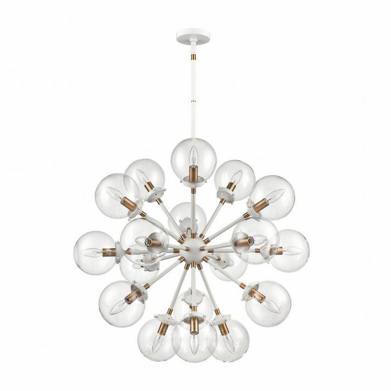Elk Home Boudreaux 18 - Light Chandelier in  Matte White