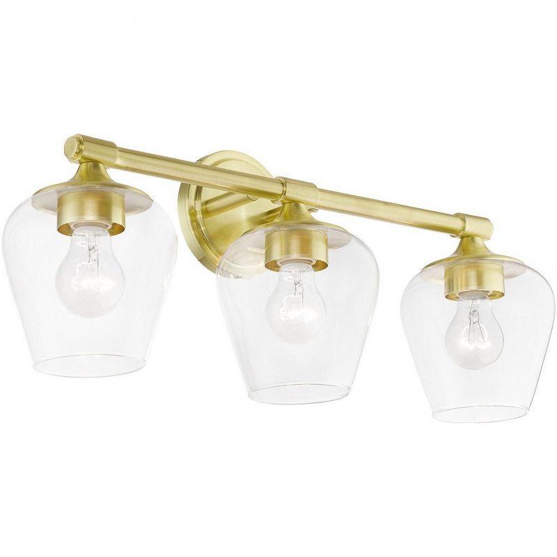 Livex Lighting Willow 3 - Light Vanity in  Satin Brass