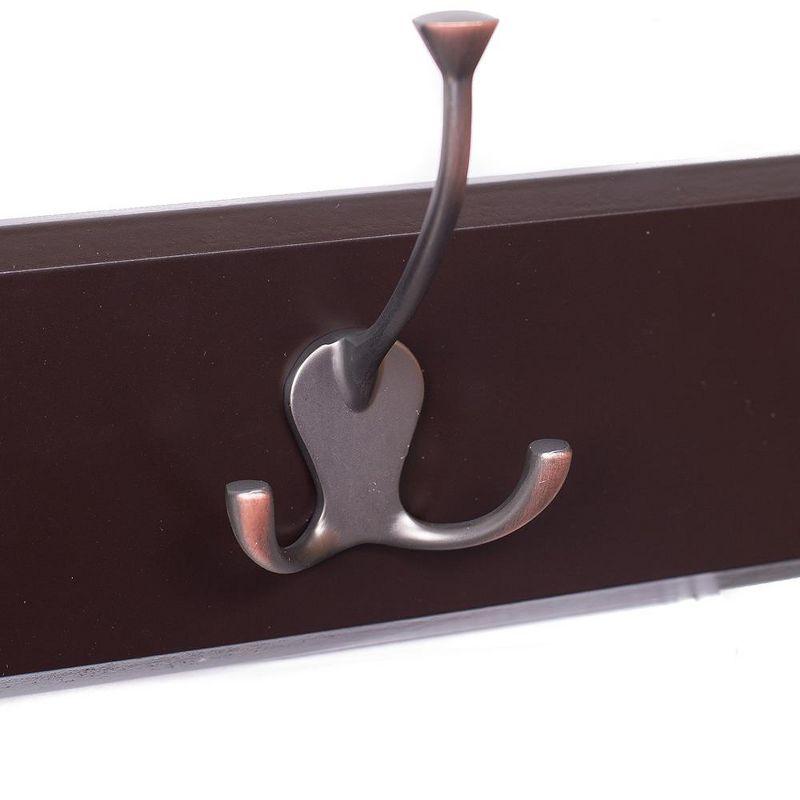 Wall 5 - Hook Wall Mounted Coat Rack