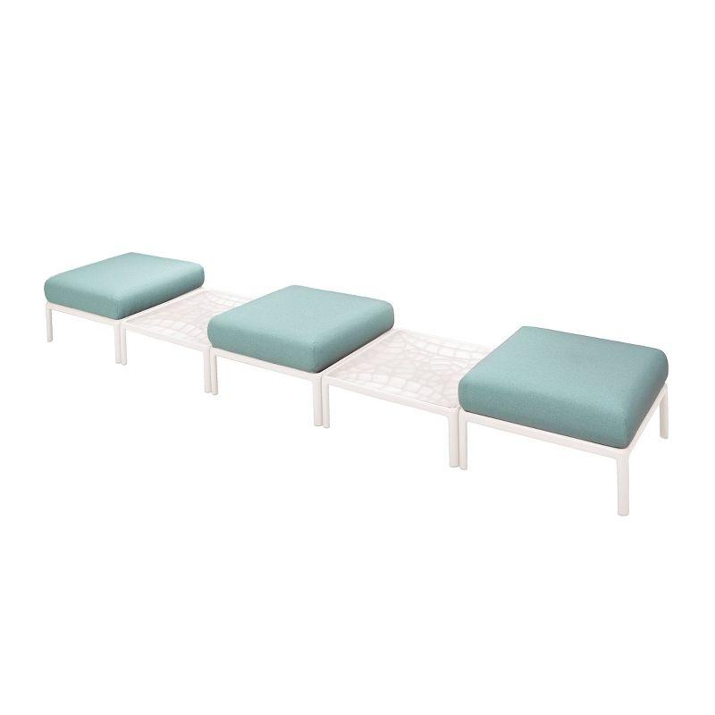 Outdoor Ottoman with Sunbrella® Cushion