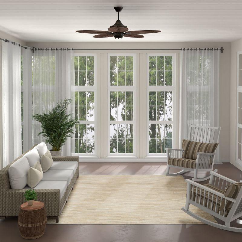 Nourison Essentials 8' x 10' Ivory Gold Indoor/Outdoor Rug