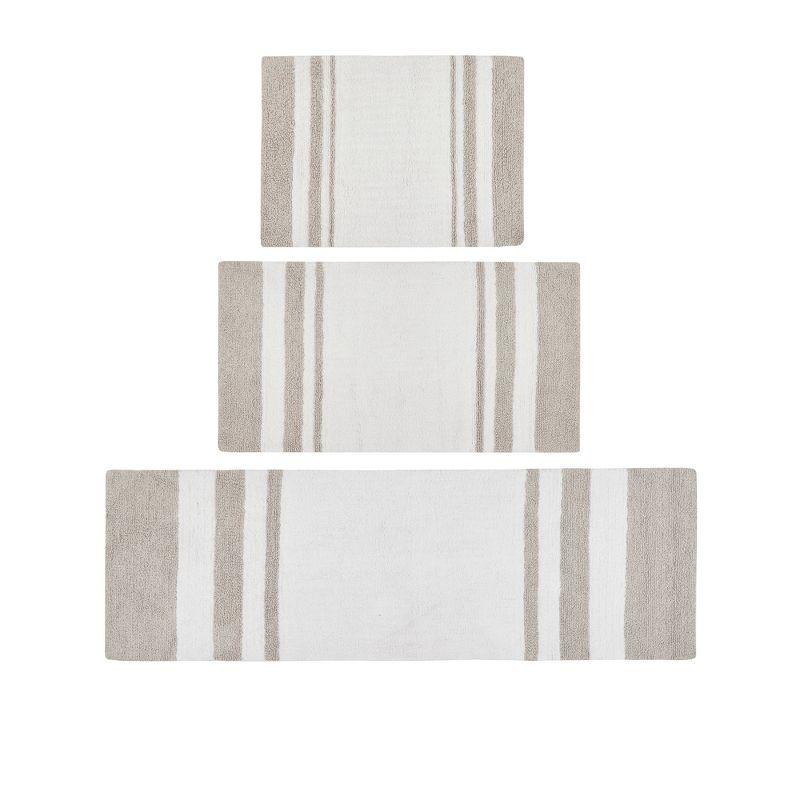 Madison Park Cotton Reversible Bath Rug