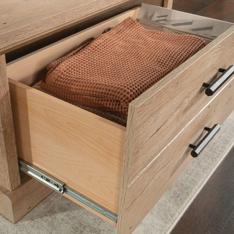 Prime Oak Square Storage Coffee Table with Drawers