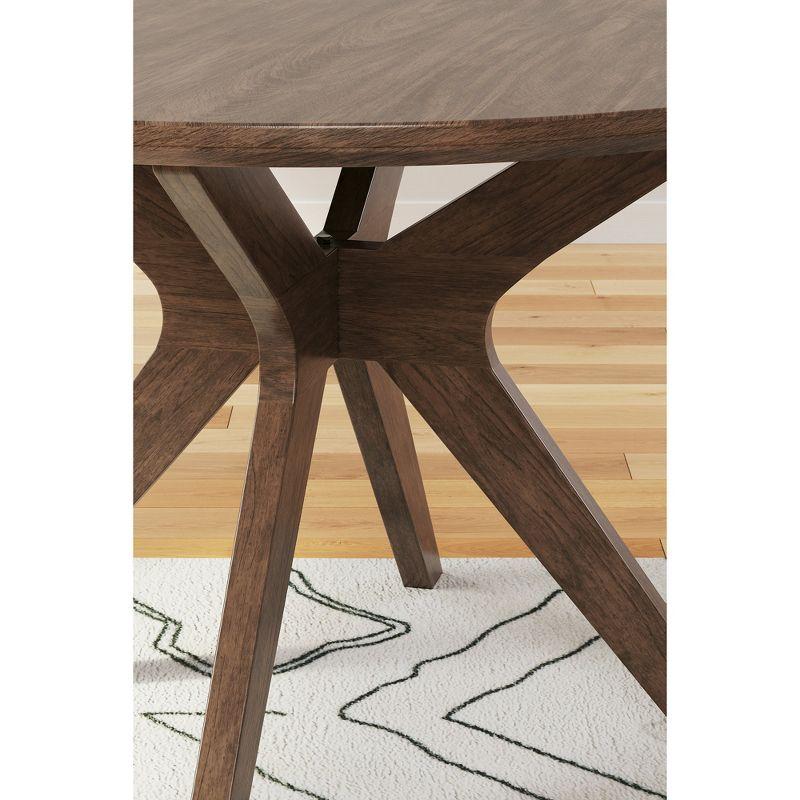 Signature Design by Ashley Contemporary Lyncott Dining Table  Brown