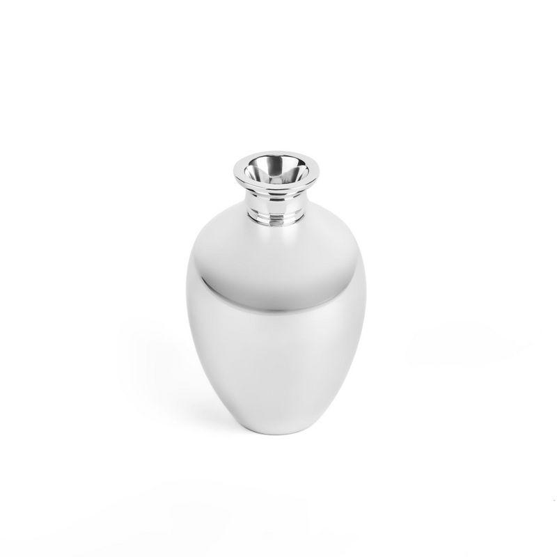 Nambe Posey Vase, 6-inch, Decorative Accent & Sleek Minimalist Design in Nambé Alloy, Ideal for Bloom Display or Elegant Modern Centerpieces - Large