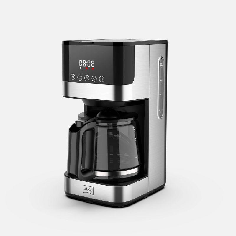 Melitta Aroma Tocco 10-cup Drip Coffee Maker With Glass Carafe And Touch Control Display