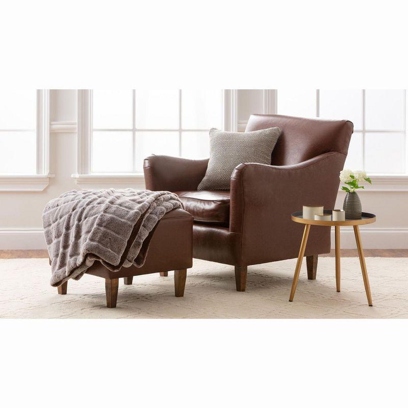 Chanasya Chanasya FrostFur Luxuriousfrost Tip Fur Mink Throw Blanket