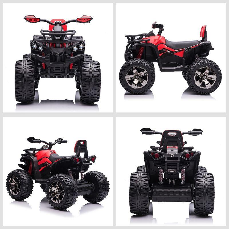 Aosom Aosom 12 Volt 1 Seater All-Terrain Vehicles Battery Powered Ride On