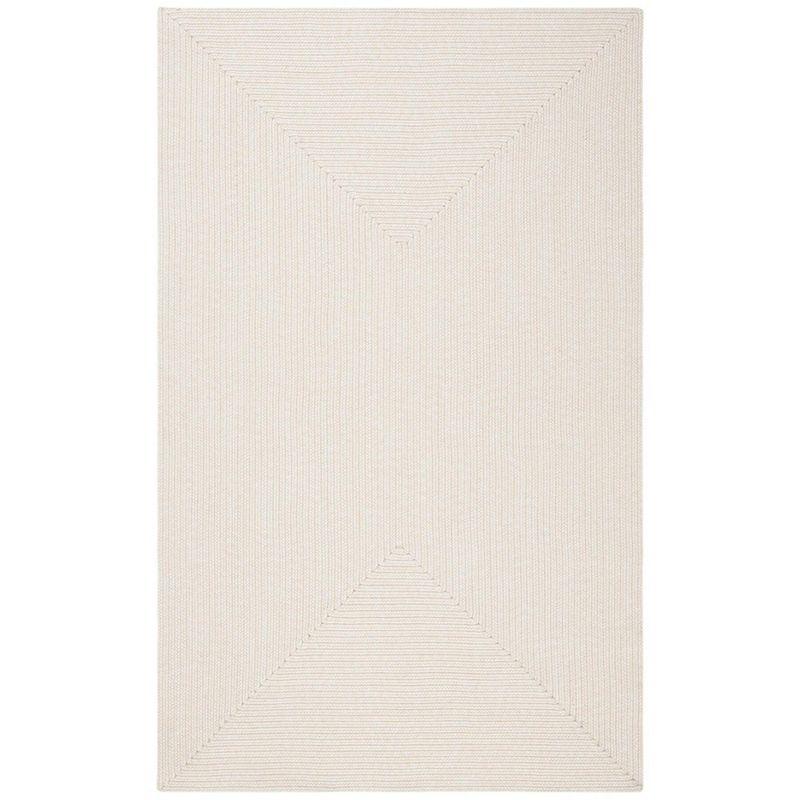 Braided BRD315 Hand Woven Area Rug - Ivory/Beige - 5'x8' - Safavieh.