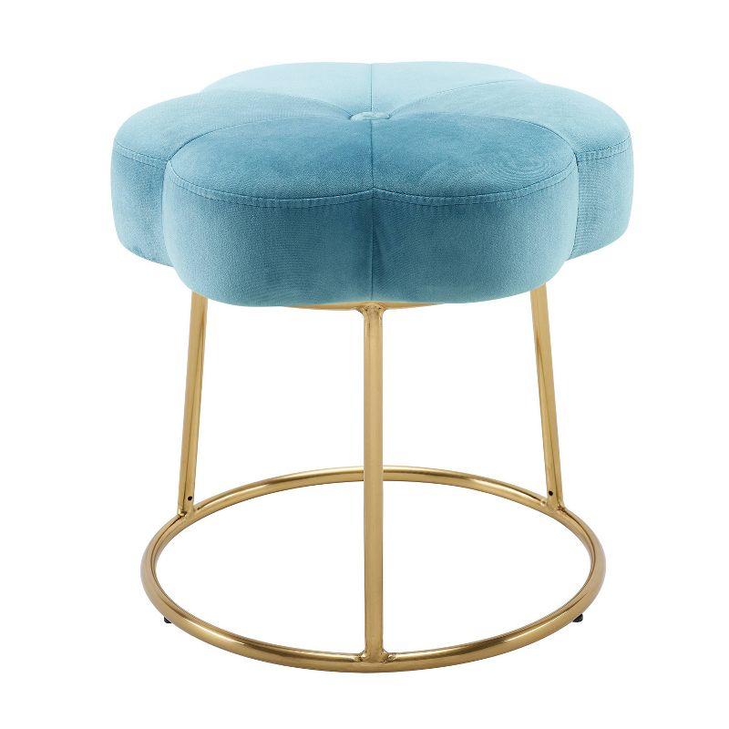 Ciara Flower Vanity Stool