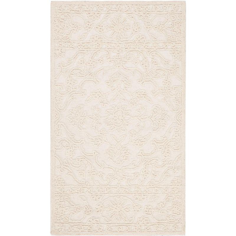 Trace TRC102 Hand Tufted Indoor Accent Rug - Ivory - 2'x3' - Safavieh