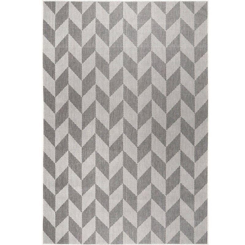 Nicole Miller New York Patio Sofia Holly Transitional Geometric Indoor/Outdoor Area Rug