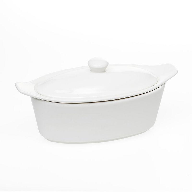 Lehman's Ceramic Butter Boat White