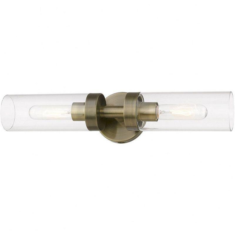 Livex Lighting Ludlow 2 - Light Vanity in  Antique Brass