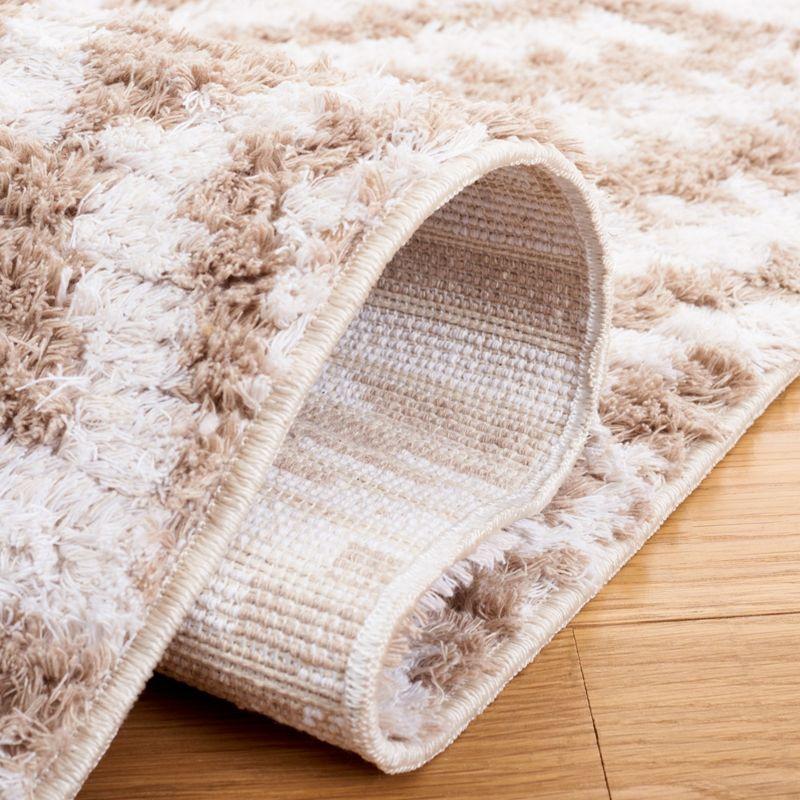 Augustine AGT849 Machine Made Indoor Area Rug - Beige/Ivory - 4'x6' - Safavieh