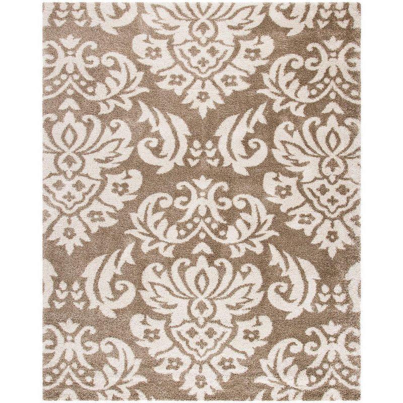 Florida Shag SG460 Power Loomed Area Rug  - Safavieh