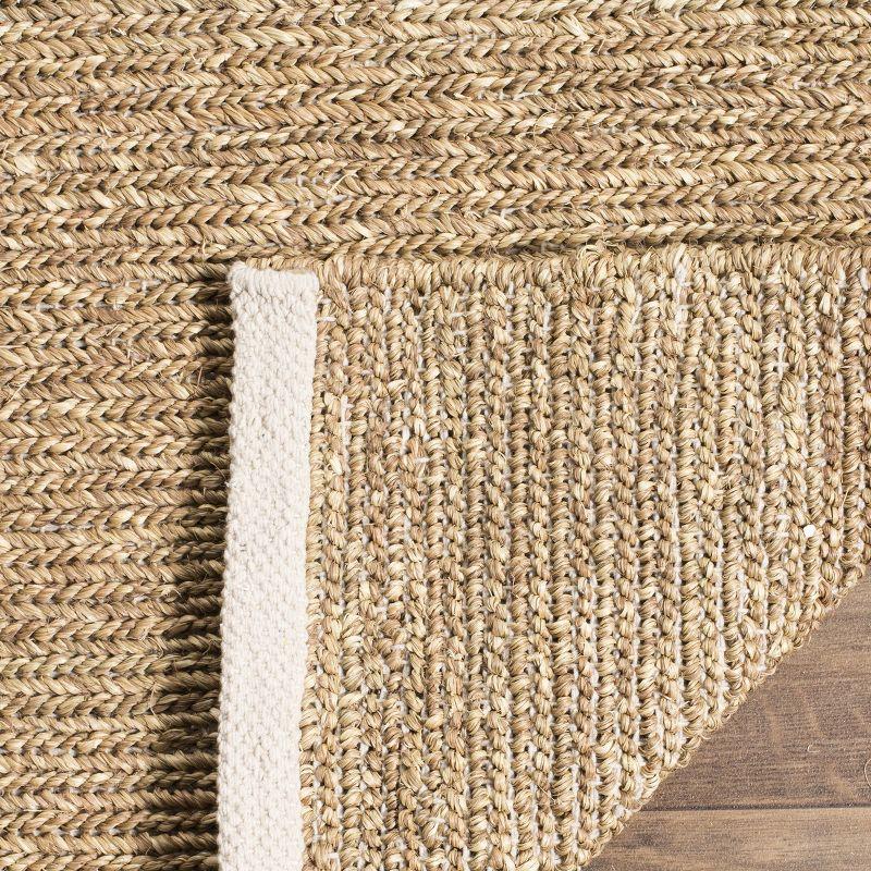 Natural Fiber NF510 Hand Woven Indoor Area Rug - Natural - 6'x6' - Safavieh.