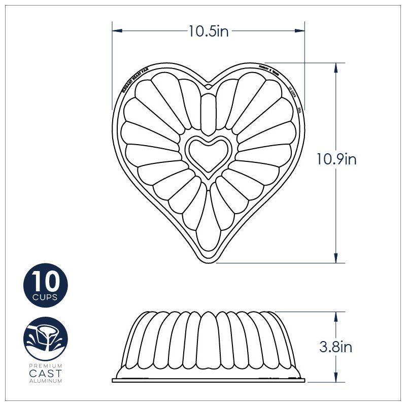 Nordic Ware Elegant Heart Bundt®