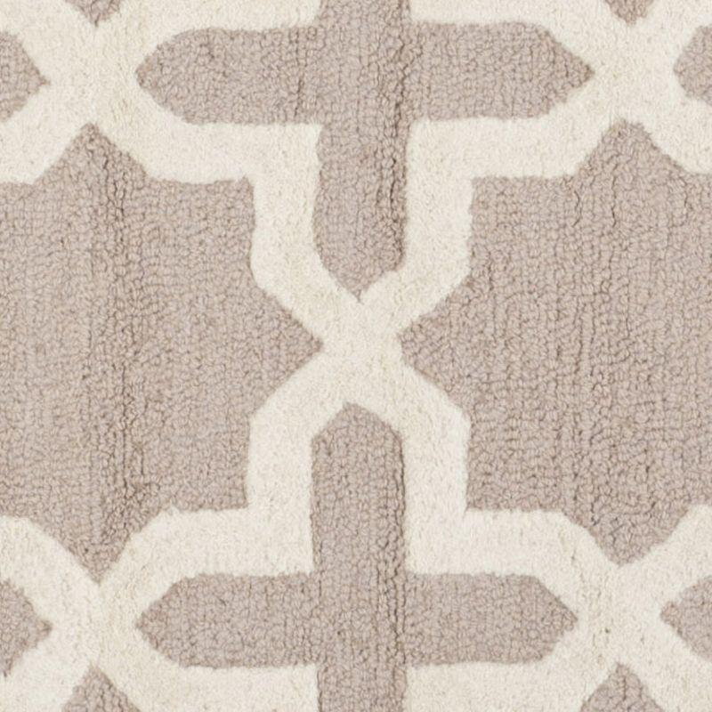 Cambridge CAM125 Tufted Indoor Area Rug - Beige/Ivory - 6'x6' - Safavieh