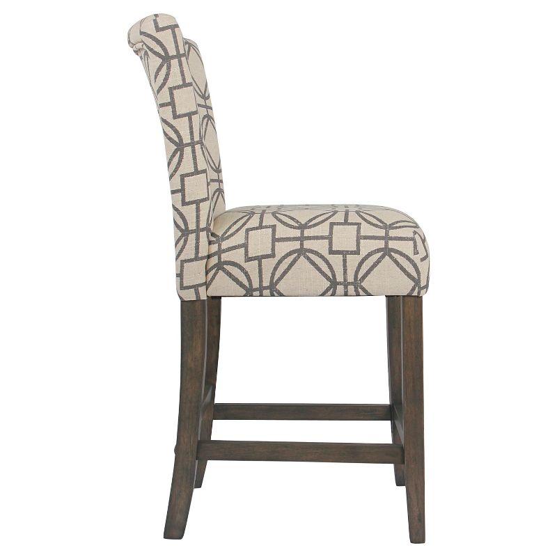 24" Upholstered Counter Height Barstool - HomePop