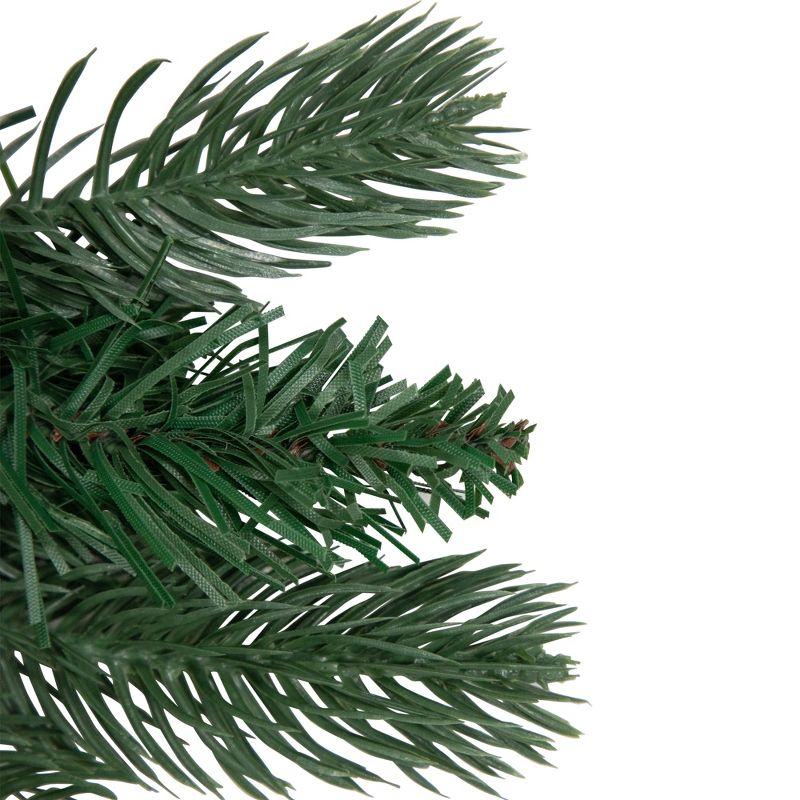 32" Green Pine Artificial Christmas Teardrop Swag