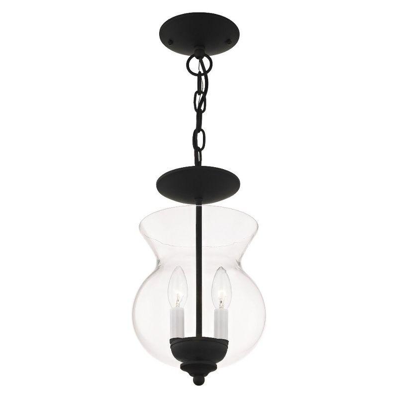 Livex Lighting Heritage 2 - Light Pendant in  Black