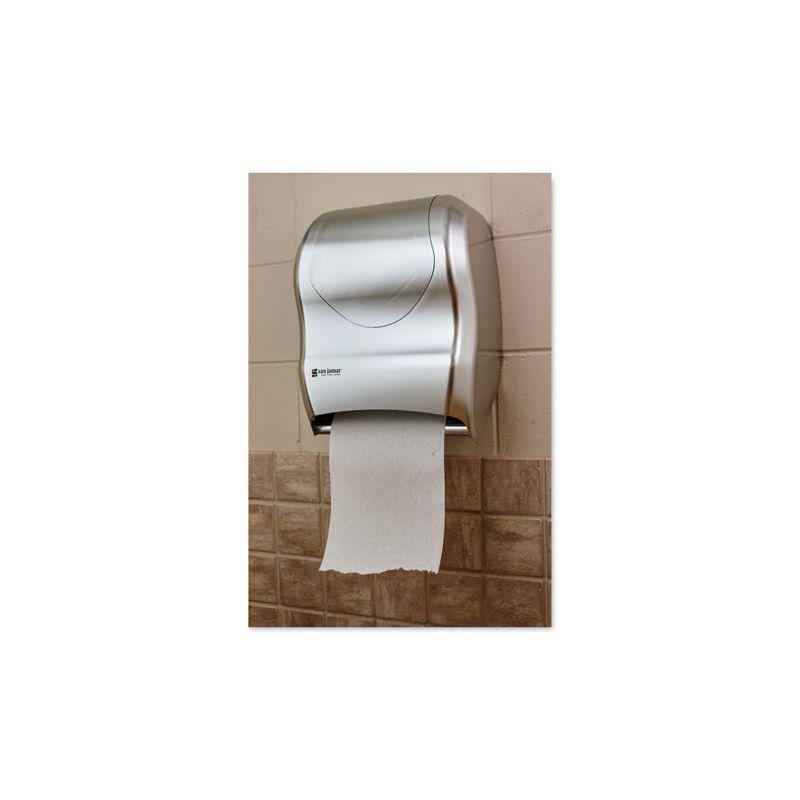 San Jamar Tear-N-Dry Touchless Roll Towel Dispenser, 16.75 x 10 x 12.5, Silver