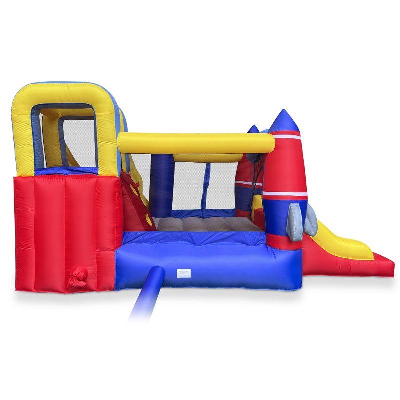 12' x 13' Rocket Bounce House with Slides and Air Blower