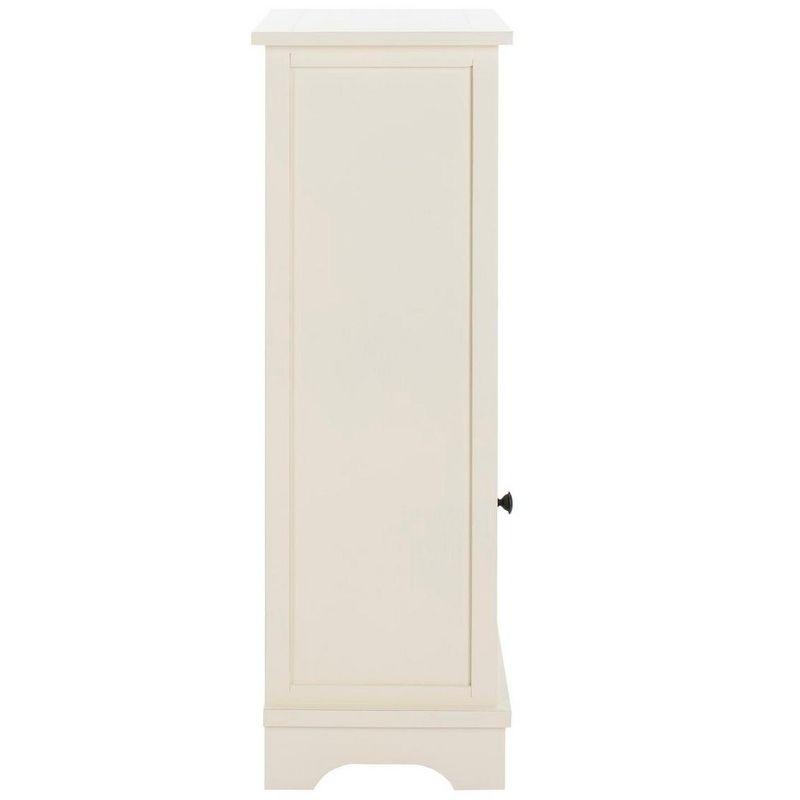 Connery Cabinet - AMH5742 - Vintage White - Safavieh Couture