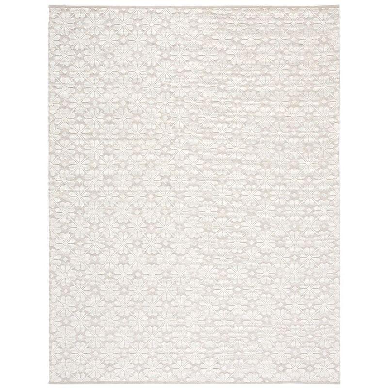 Vermont VRM106 Hand Woven Indoor Area Rug - Ivory - 9'x12' - Safavieh