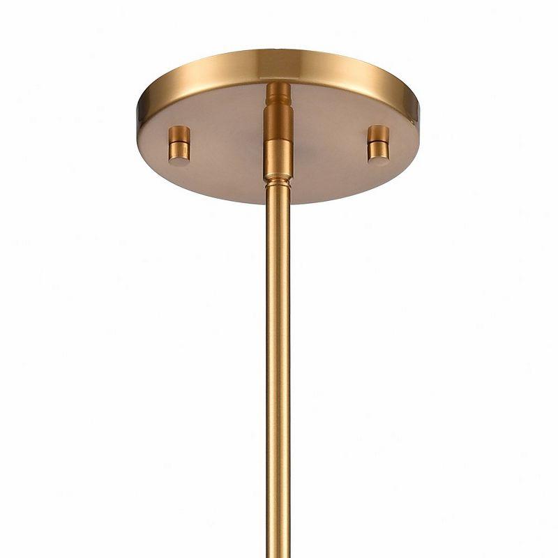 Elk Home Lightweave 1 - Light Pendant in  Satin Brass