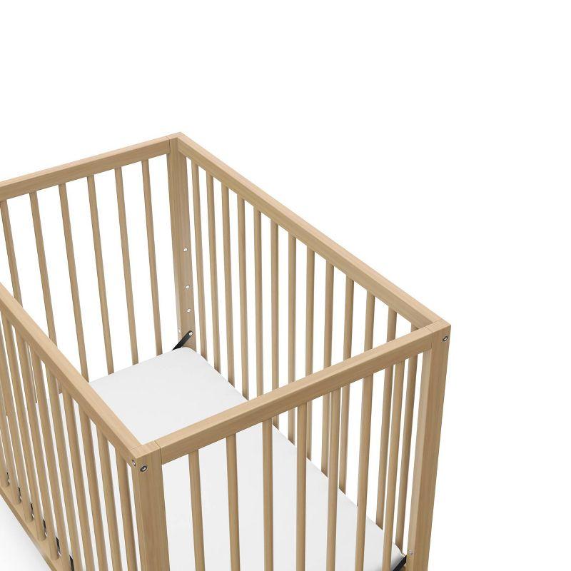 Teddi 4-in-1 Mini Convertible Crib with Mattress